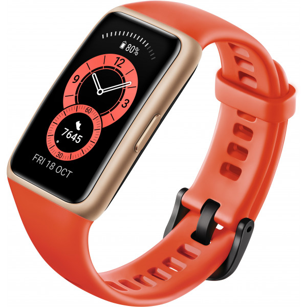 Фото - Смарт-часы Huawei Band 6 Amber Sunrise