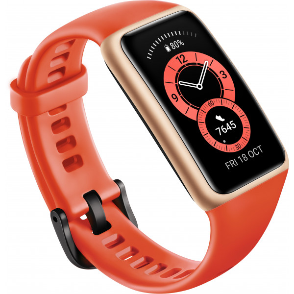 Фото - Смарт-часы Huawei Band 6 Amber Sunrise