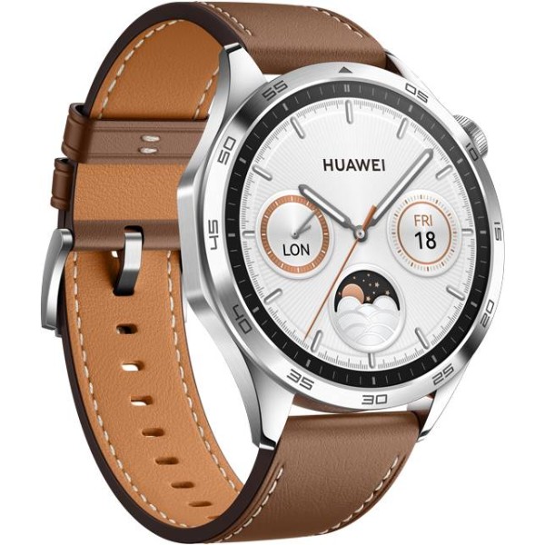 Фото - Смарт-часы Huawei Watch GT 4 46mm Classic Brown Leather