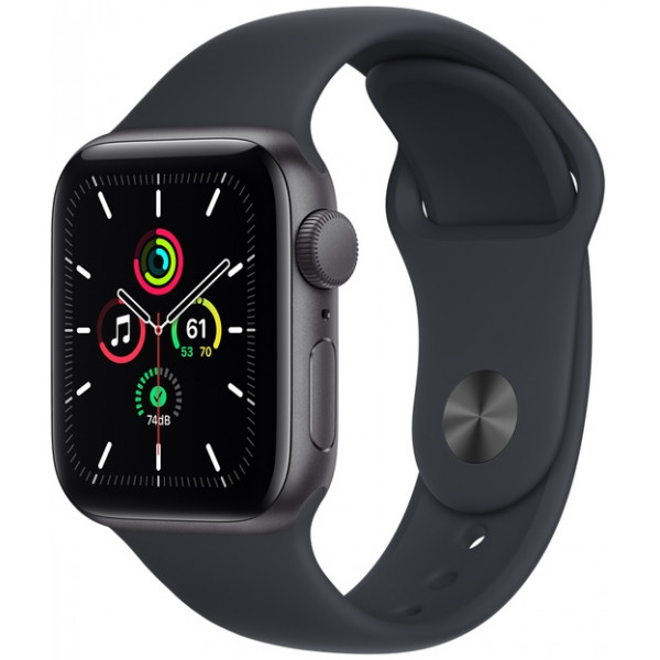 Фото - Смарт-часы Apple Watch SE 40mm Space Gray Aluminium Case with Midnight Sport Band Фото - Смарт-часы Apple Watch SE 40mm Space Gray Aluminium Case with Midnight Sport Band