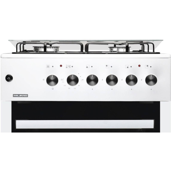 Фото - Плита газовая Milano ML60 E40+белая