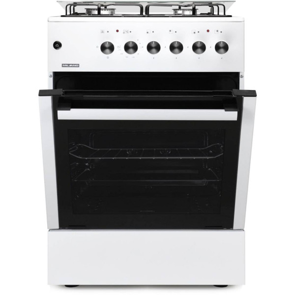 Фото - Плита газовая Milano ML60 E40+белая
