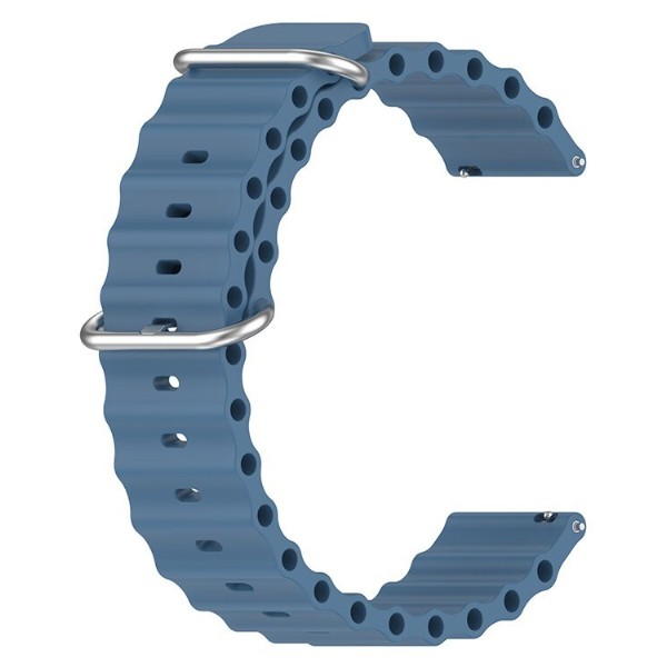 Фото - Ремешок для смарт-часов BeCover Wave Style (22mm) for Samsung Galaxy Watch (46mm) / Watch 3 (45mm) / Gear S3 Classic / Gear S3 Frontier Blue 7 (714200)