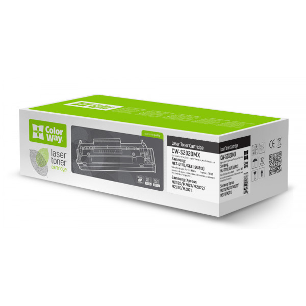 Фото - Картридж для лазерных принтеров/МФУ Colorway для Samsung SL-M2020/2020W/2070 (MLT-D111S) (CW-S2020MX) Фото - Картридж для лазерных принтеров/МФУ Colorway для Samsung SL-M2020/2020W/2070 (MLT-D111S) (CW-S2020MX)