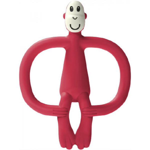 Фото - Прорізувач Matchstick Monkey Обезьянка, красный 11 см (MM-ONT-019)
