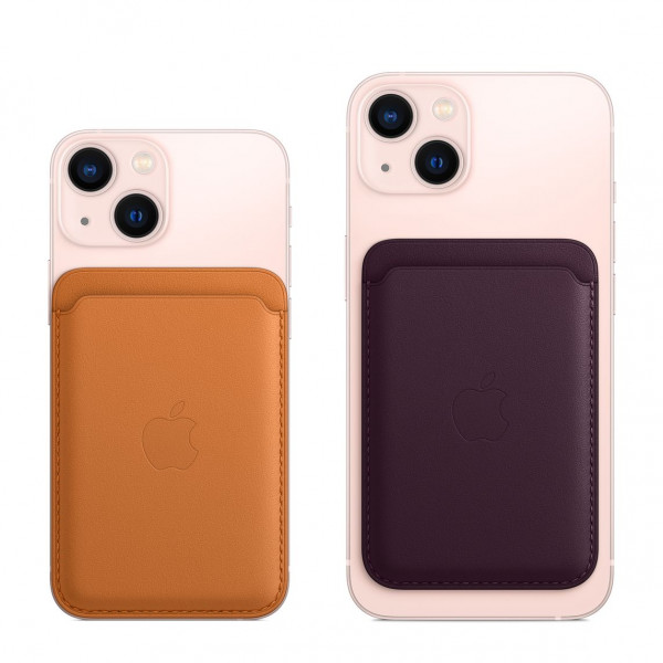 Фото - Чехол для смартфона Apple iPhone Leather Wallet with MagSafe - Golden Brown (MM0Q3)
