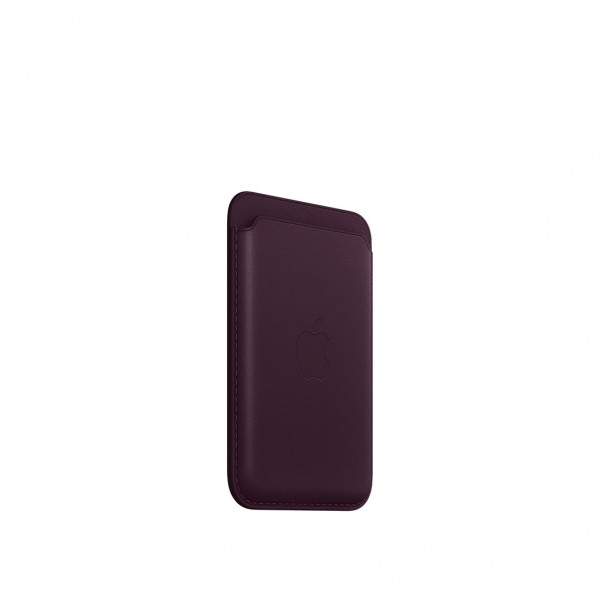 Фото - Чехол для смартфона Apple iPhone Leather Wallet with MagSafe - Dark Cherry (MM0T3)