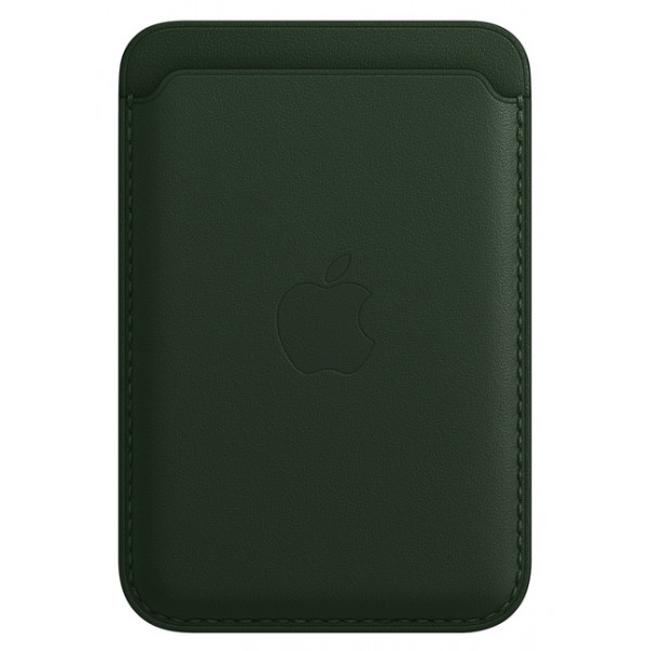 Фото - Чехол для смартфона Apple iPhone Leather Wallet with MagSafe - Sequoia Green (MM0X3)