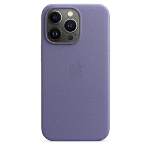 Фото - Чехол для смартфона Apple iPhone 13 Pro Leather Case with MagSafe - Wisteria (MM1F3) Фото - Чехол для смартфона Apple iPhone 13 Pro Leather Case with MagSafe - Wisteria (MM1F3)