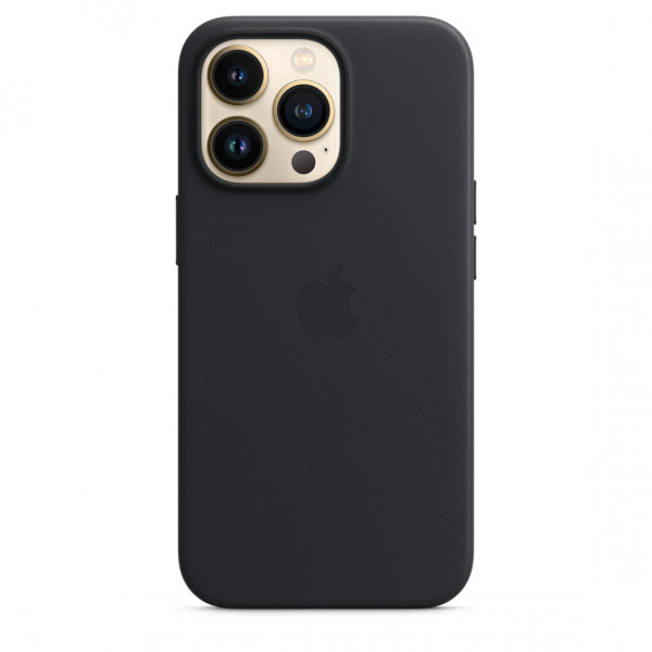 Фото - Чехол для смартфона Apple iPhone 13 Pro Leather Case with MagSafe - Midnight (MM1H3)