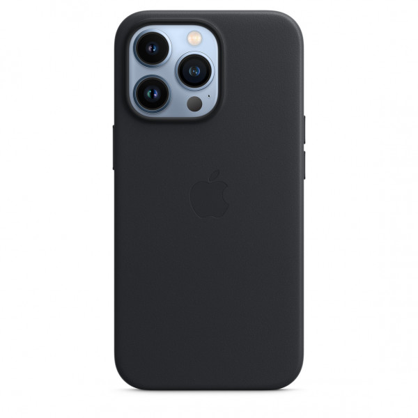 Фото - Чехол для смартфона Apple iPhone 13 Pro Leather Case with MagSafe - Midnight (MM1H3)