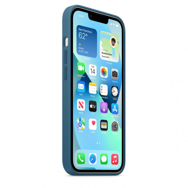 Фото - Чохол для смартфону Apple iPhone 13 Silicone Case with MagSafe – Blue Jay (MM273)