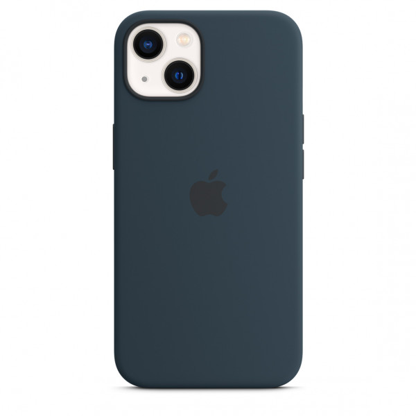 Фото - Чохол для смартфону Apple iPhone 13 Silicone Case with MagSafe – Abyss Blue (MM293)