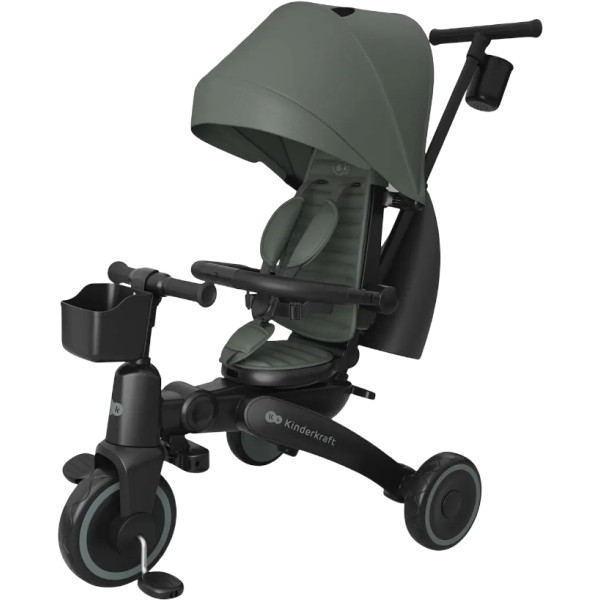 Трёхколёсный велосипед Kinderkraft Jazz 3 Green (KRJAZZ03GRE0000