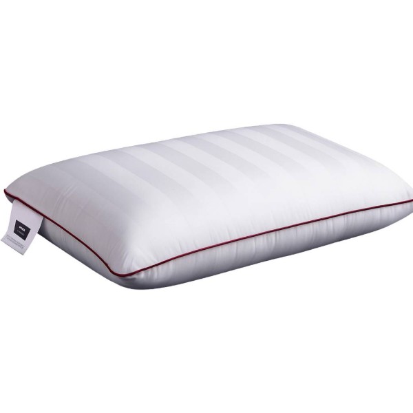 Фото - Подушка ортопедическая MirSon №6045 Noble stripe Royal Pearl Men 59х43х12 (2200003261684)
