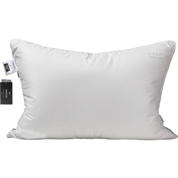 Фото - Подушка стандартна MirSon №207 Silver Cloud 70х70 см (2200009348945)