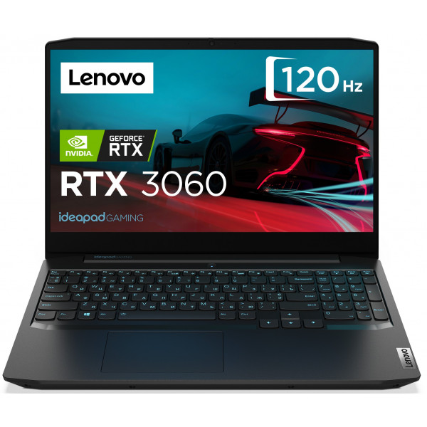 Фото - Ноутбук ігровий Lenovo Gaming 3 15ACH6 (82K2020WRA) Shadow Black