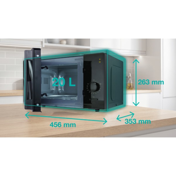 Фото - Микроволновая печь (СВЧ) Gorenje MO20E1B15