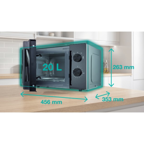 Фото - Микроволновая печь (СВЧ) Gorenje MO20E1B5