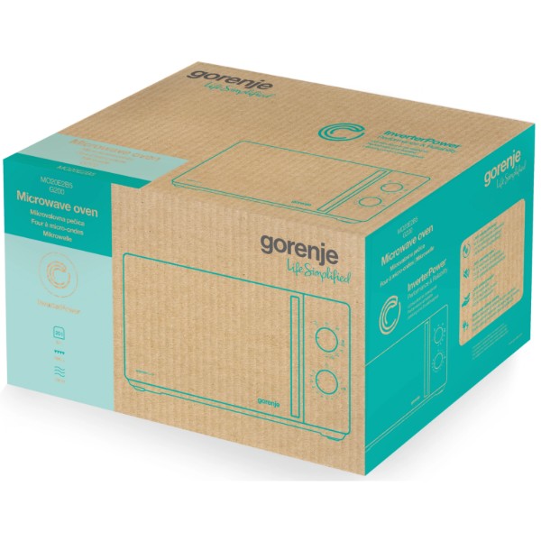 Фото - Мікрохвильова піч (НВЧ) Gorenje MO20E2B5