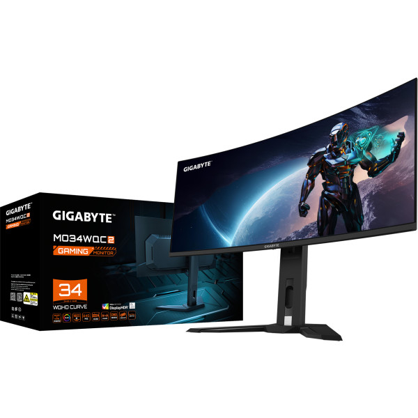 Фото - Монитор игровой Gigabyte MO34WQC2