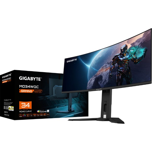 Фото - Монітор ігровий Gigabyte OLED MO34WQC