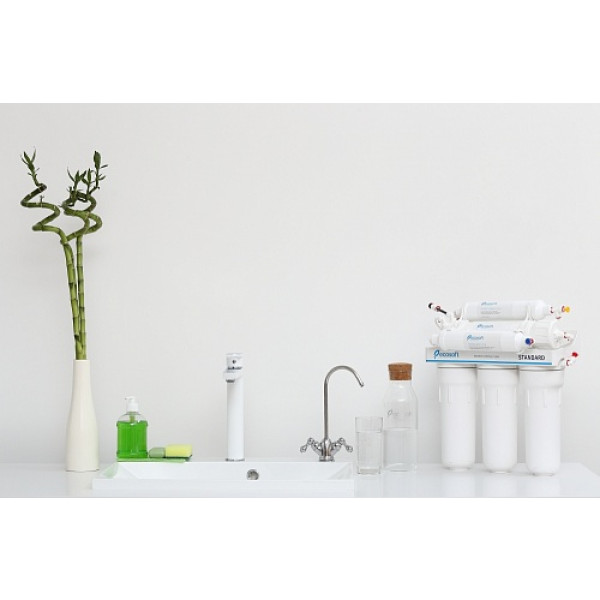Фото - Система зворотнього осмосу Ecosoft Standard 6-50 з мінералізатором (MO650MECOSTD)