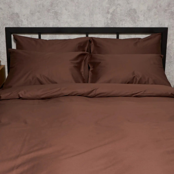 Фото - Комплект постільної білизни Moon&Star Satin Premium Mocha Mood King Size 220x240 нав. 4х50х70 (MS-820010048)