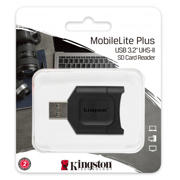 Фото - Кардридер Kingston MobileLite Plus USB 3.2 SDHC/SDXC UHS-II
