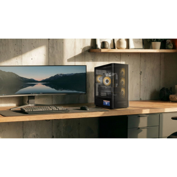 Фото - Корпус Modecom VOLCANO AQ400 ARGB MIDI SIDE (MC-A-AQ400-4FA-B)