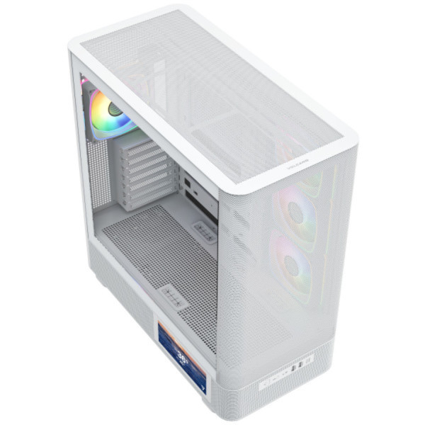 Фото - Корпус Modecom VOLCANO AQ400 ARGB MIDI SIDE (MC-A-AQ400-4FA-W)