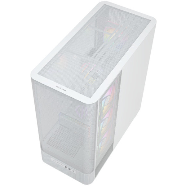 Фото - Корпус Modecom VOLCANO AQ400 ARGB MIDI SIDE (MC-A-AQ400-4FA-W)