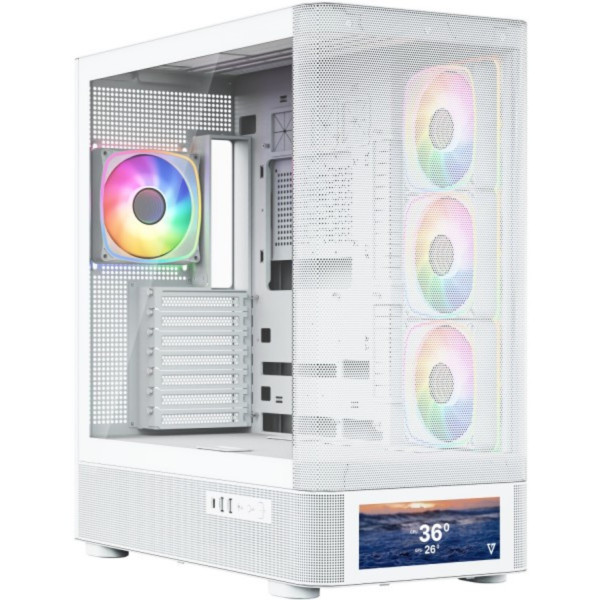 Фото - Корпус Modecom VOLCANO AQ500 ARGB MIDI FRONT (MC-A-AQ500-4FA-W)