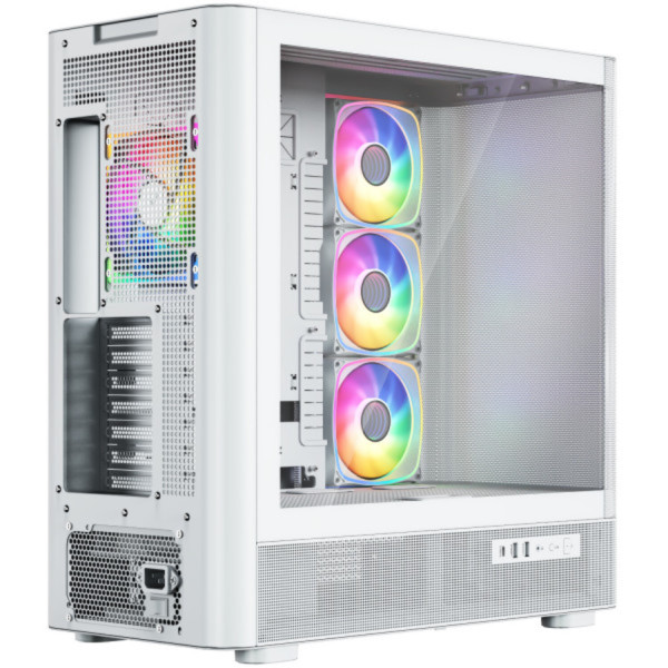 Фото - Корпус Modecom VOLCANO AQ500 ARGB MIDI FRONT (MC-A-AQ500-4FA-W)