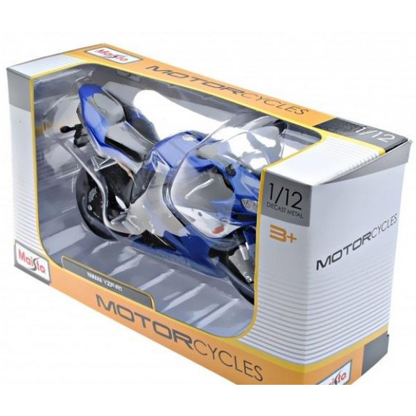 Фото - Колекційна машинка 1:12 Maisto Yamaha YZF-R1 (31101-17)
