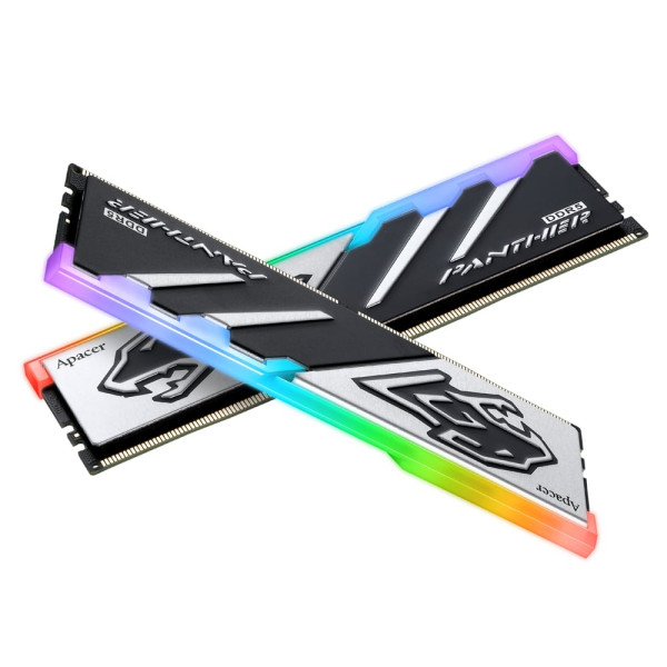 Фото - Память DDR Apacer DDR5 2x16GB/5600 Panther RGB (AH5U32G56C5229BAA-2)