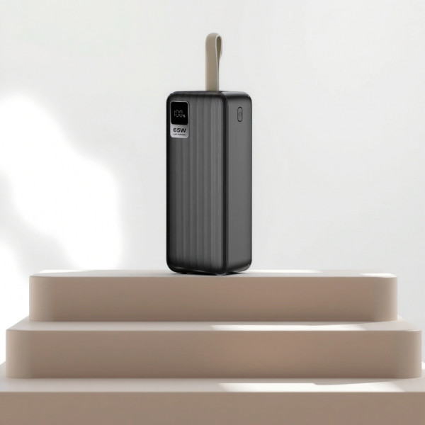 Фото - Батарея мобильная MAKE 30000 mAh 65W PD+QC Black (MPB-302BK)
