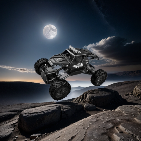 Фото - Радіокерована машинка
 Sulong Toys Off-Road Crawler – Where The Trail Ends (матов.черн., аккум.7.2V, мет.корпус) (SL-121RHMBl)