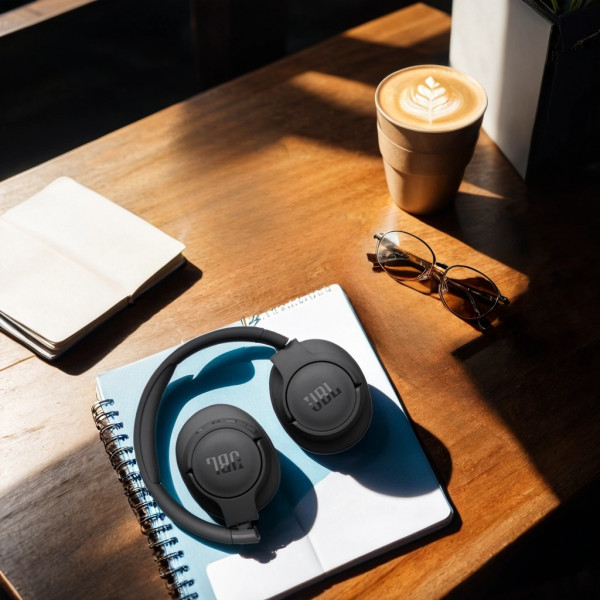 Фото - Уцінка - Навушники повнорозмірні бездротові JBL Tune 720BT Black (JBLT720BTBLK)