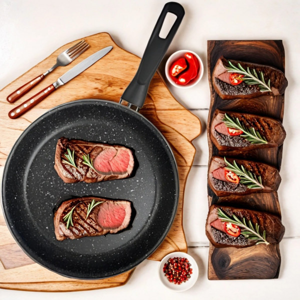 Фото - Сковорода універсальна Vitrinor К2 22 см