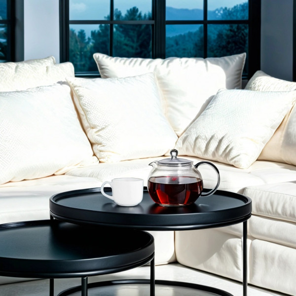 Фото - Чашка Ardesto Jumbo 750 мл 
White (AR3484WH)
