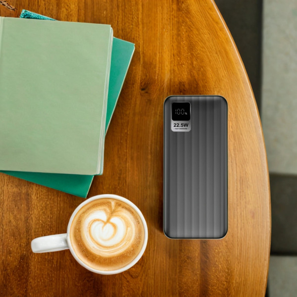 Фото - Батарея мобільна Globex 20000mAh 22.5W (P12LCDPD)