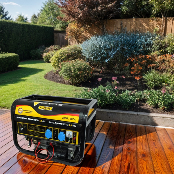 Фото - Генератор бензиновий Forte FG3500Е