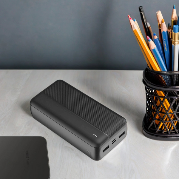 Фото - Батарея мобільна Maxlife Power bank MXPB-02 30000 mAh Black