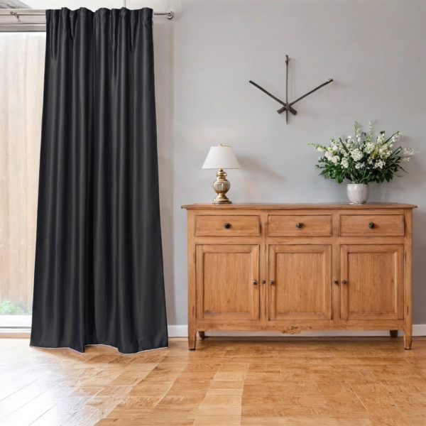 Фото - Портьєра Ardesto 150х270 см сірий темний (ART1040DG)