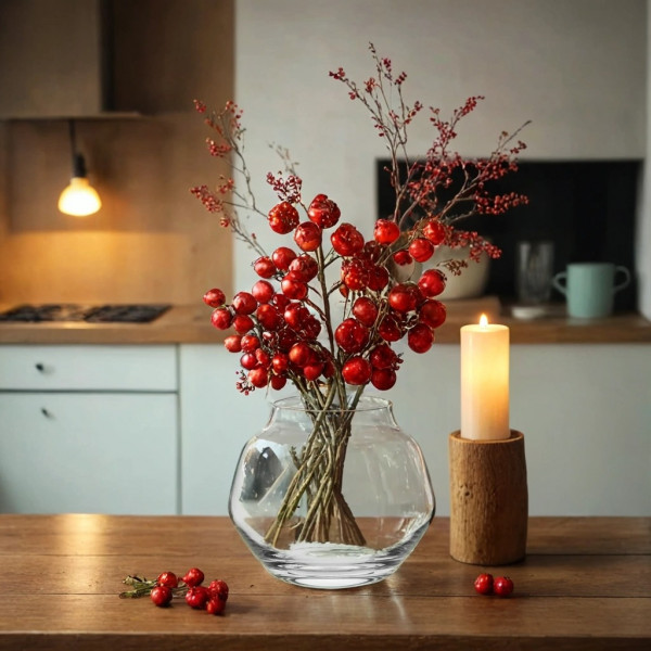 Фото - Ваза Krosno HOME h20 см d23,6 см (898827)