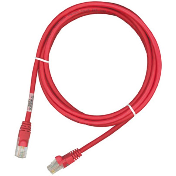 Фото - Кабель патч-корд Molex RJ45 UTP 5e 0.5m LSZH Red (PCD-01000-0C)