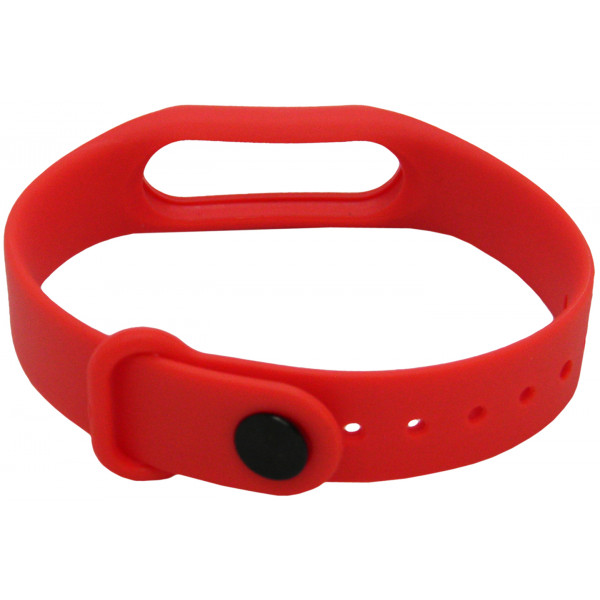 Фото - Ремінець для фітнес-браслету Molife MiBand2 Silicone Sport Red