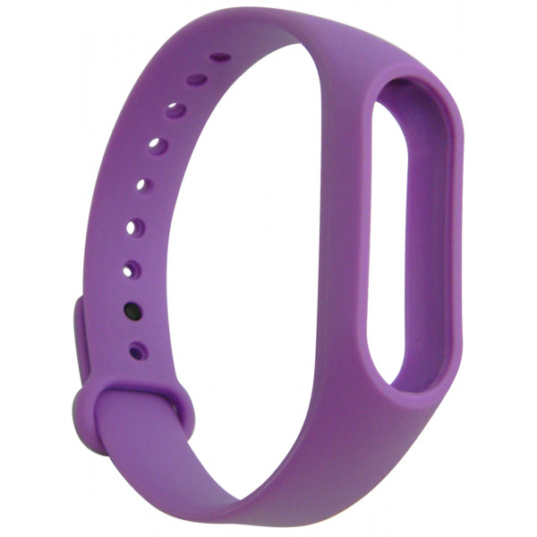 Фото - Ремінець для фітнес-браслету Molife MiBand2 Silicone Sport Violet