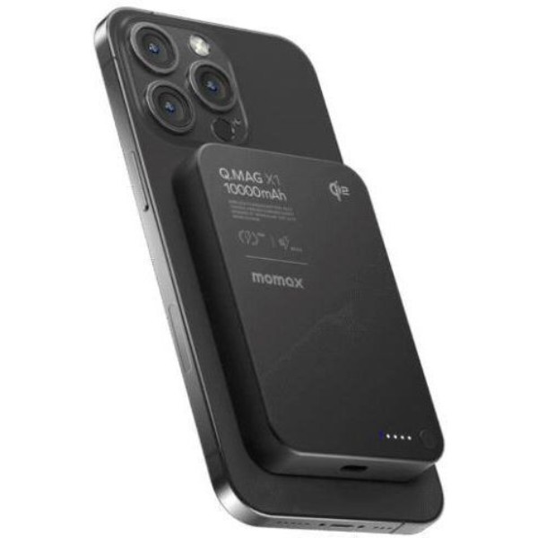 Фото - Батарея мобильная Momax 10000MAH BLACK (IP136AQ2D)